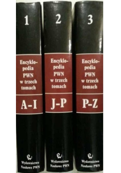 Encyklopedia PWN Tom 1 do 3