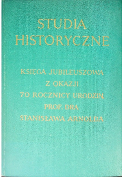 Studia historyczne