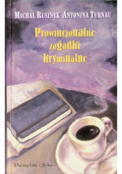 Prowincjonalne zagadki kryminalne