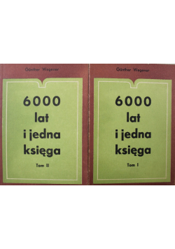 6000 lat i jedna księga Tom 1 i 2