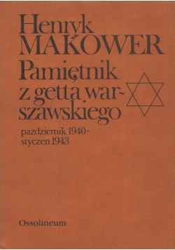 Pamiętnik z getta warszawskiego