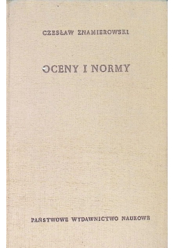 Oceny i normy