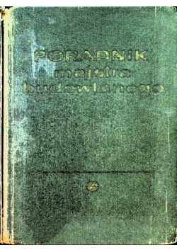 Poradnik majstra budowlanego