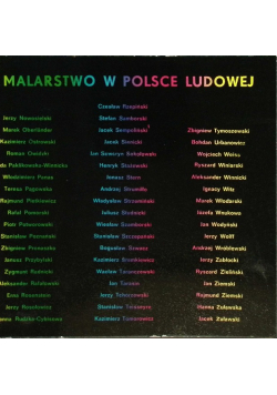 Malarstwo w polsce ludowej