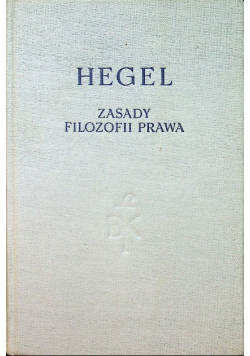 Zasady Filozofii Prawa