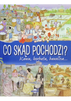 Co skąd pochodzi?  Kawa, herbata, bawełna