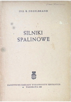 Silniki spalinowe 1946 r.