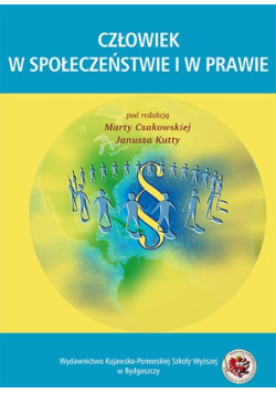 Człowiek w społeczeństwie i w prawie