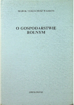 O gospodarstwie rolnym
