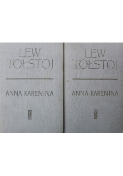 Anna Karenina Tom 1 i 2
