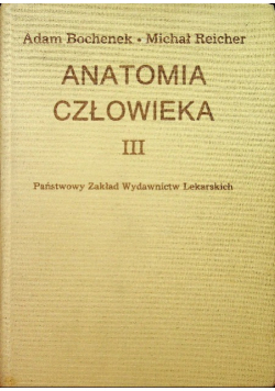 Anatomia Człowieka Tom III