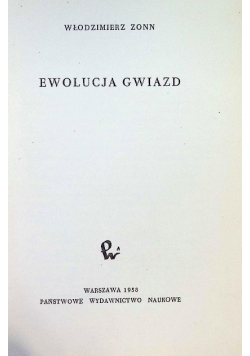 Ewolucja Gwiazd