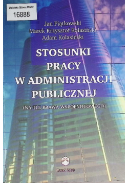 Stosunki pracy w administracji publicznej