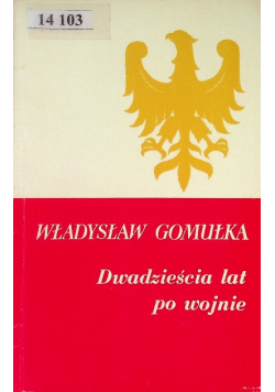 Dwadzieścia lat po wojnie