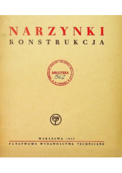 Narzynki konstrukcja