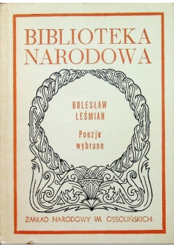 Poezje wybrane