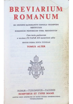 Breviarium romanum II