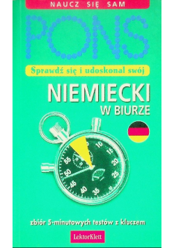 Pons Niemiecki w biurze