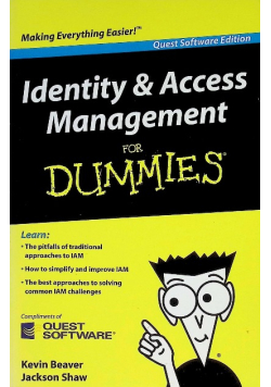 Identity & Access Management for Dummies
