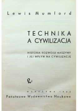 Technika a cywilizacja