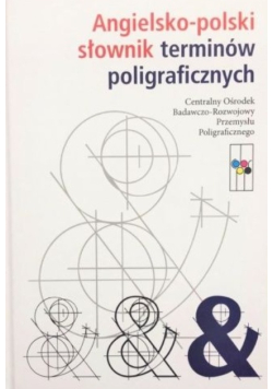 Angielsko-polski słownik terminów poligraficznych