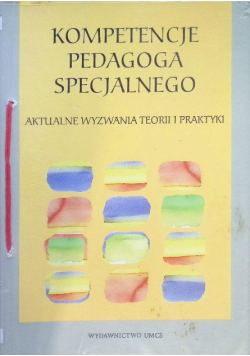 Kompetencje pedagoga specjalnego