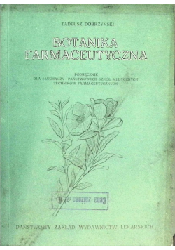 Botanika farmaceutyczna