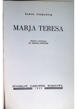 Marja Teresa 1935 r.