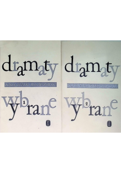 Dramaty wybrane Tom 1 i 2