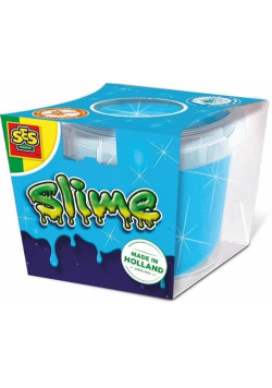 Slime niebieski brokat 140g