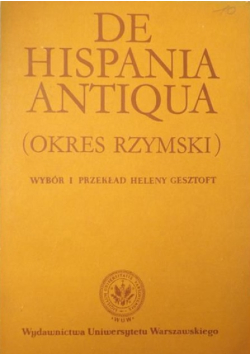 De Hispania Antiqua (okres rzymski)