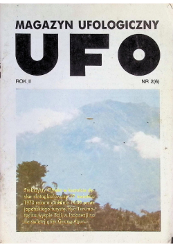 Magazyn ufologiczny UFO rok II Nr 2 / 91