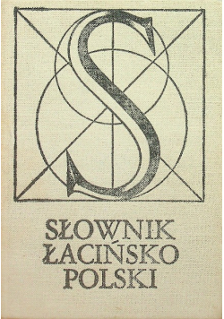 Słownik łacińsko - polski