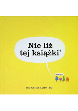 Nie liż tej książki