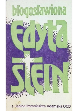 Błogosławiona Edyta Stein