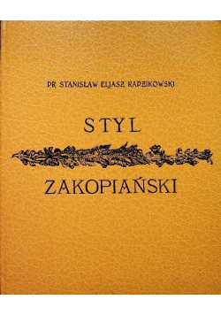 Styl zakopiański