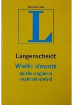 Wielki słownik polsko angielski  angielsko  polski