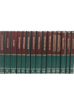 Historia Literatury Polskiej Tom 1 do 11