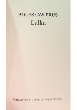 Lalka Tom I