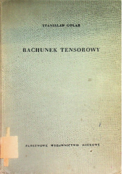 Rachunek tensorowy