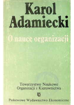 O nauce organizacji