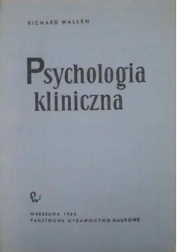 Psychologia kliniczna