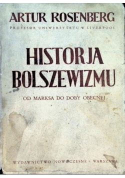 Historia bolszewizmu 1936 r.