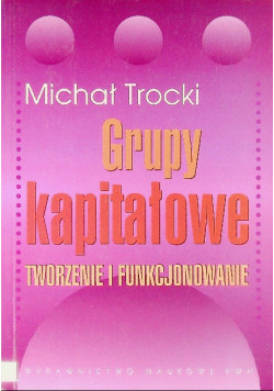 Grupy kapitałowe