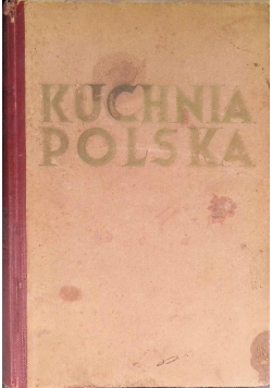 Kuchnia Polska  1939 r.