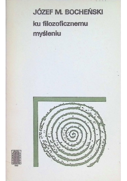 Ku filozoficznemu myśleniu