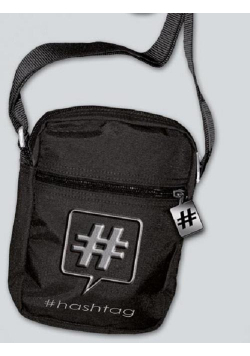 Torebka na ramię męska Hashtag