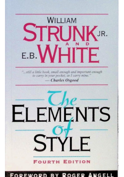 The elements of style