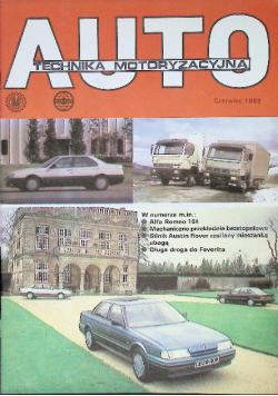 Auto Technika motoryzacyjna Nr 6 / 88