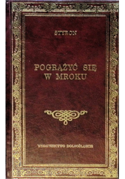 Pogrążyć się w mroku